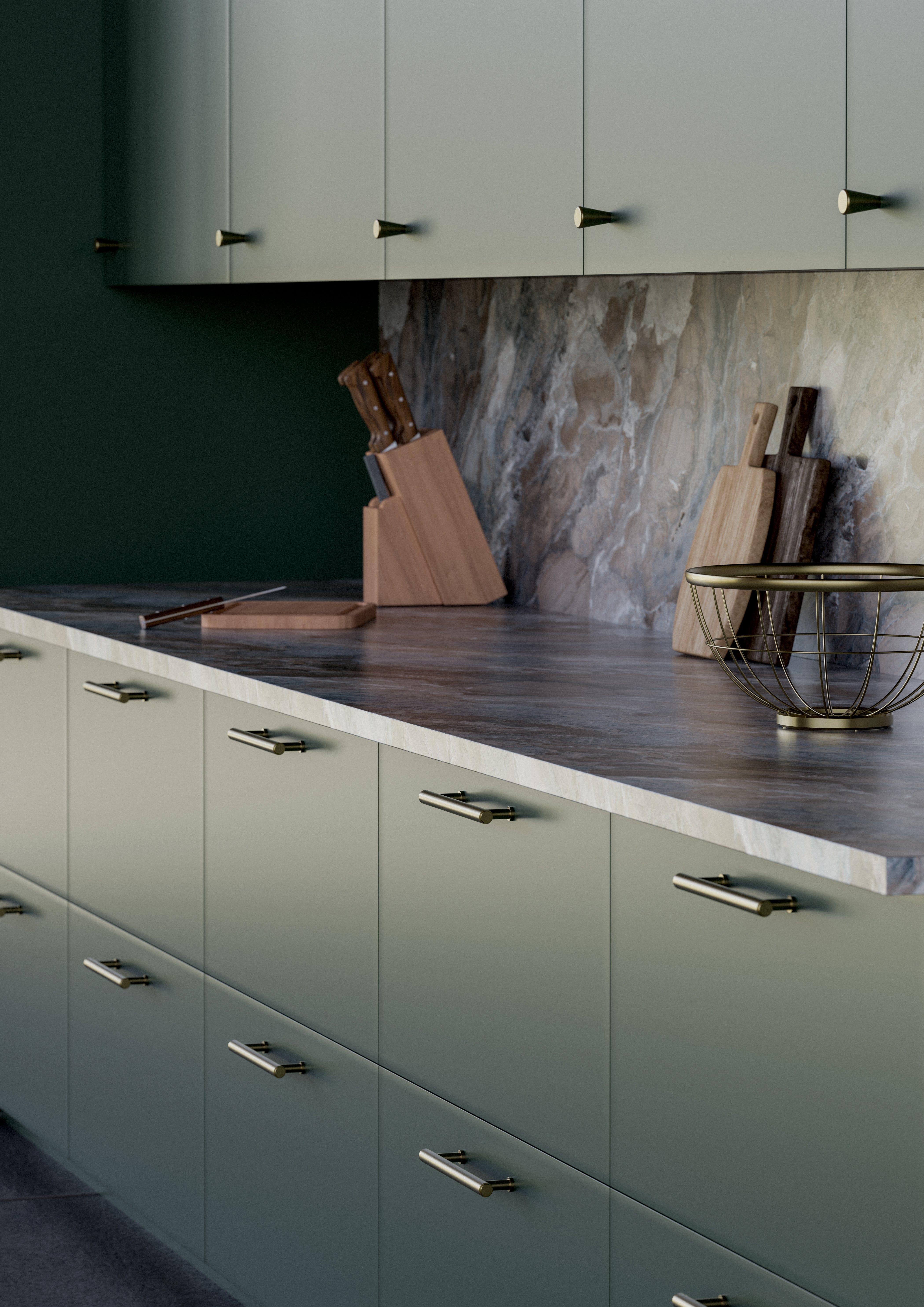 Matera | Greb i Børstet Rustfrit Stål Finish L 165 mm (C/C 128 mm) Theofils TF-11872587SP FINICC