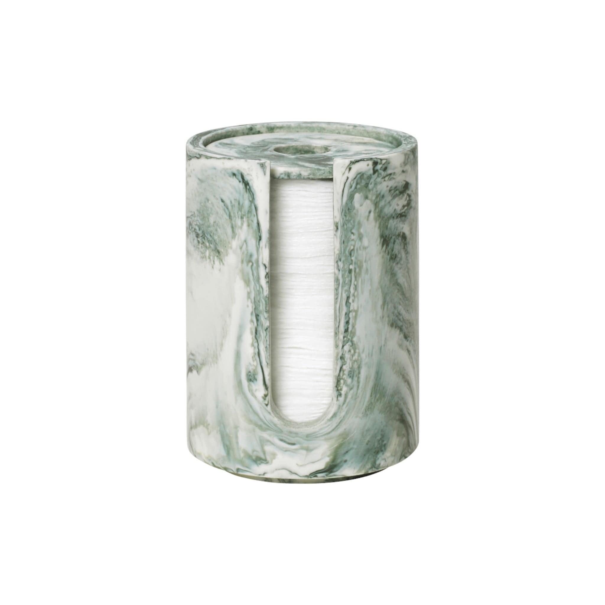 Mist | Cotton Pad Holder i Emerald Off-white Ø 8 mm x H 11,18 mm Ferm Living FM-1104271155 FINICC