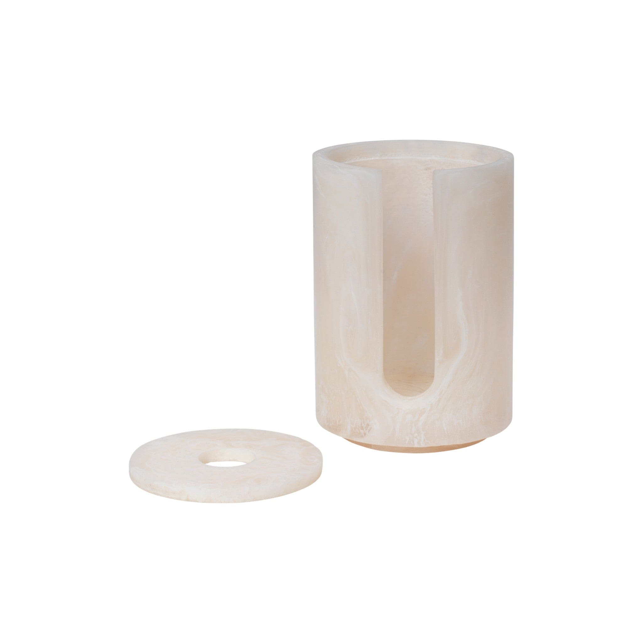 Mist | Cotton Pad Holder i Pearl Ø 8 mm x H 11,18 mm Ferm Living FM-1104271156 FINICC