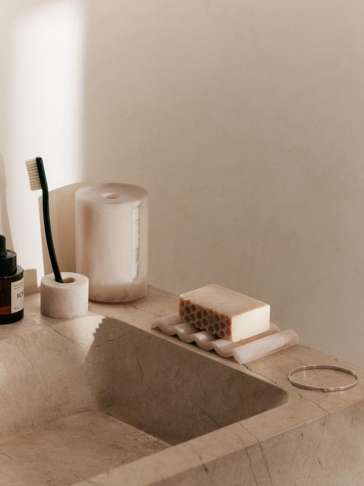 Mist | Sæbeskål i Pearl L 140 mm x B 90 mm ferm LIVING FL-1104271146 FINICC