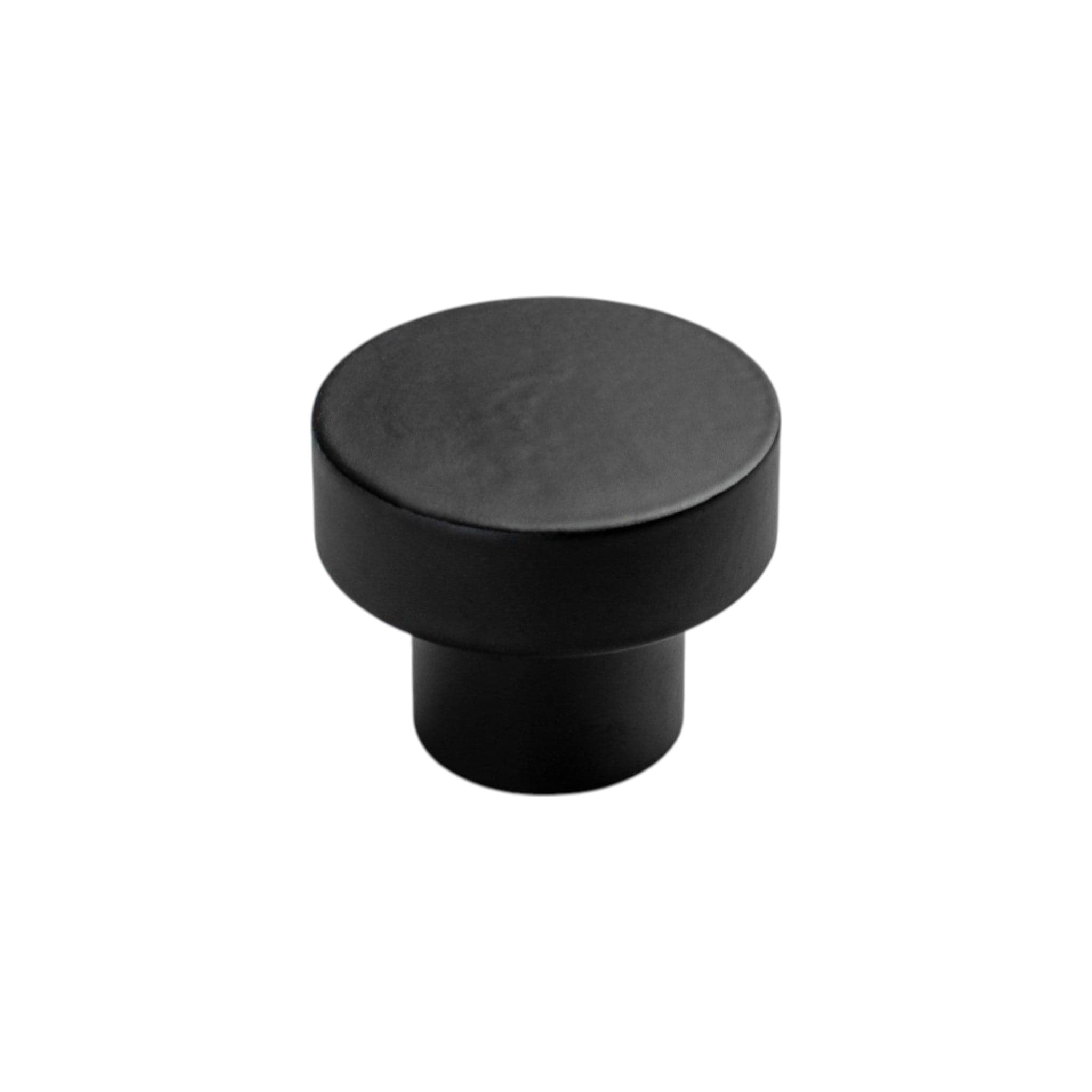 Mood | Knop i Mat Sort Ø 30 mm x D 25 mm Beslag Design BD-370012-11 FINICC