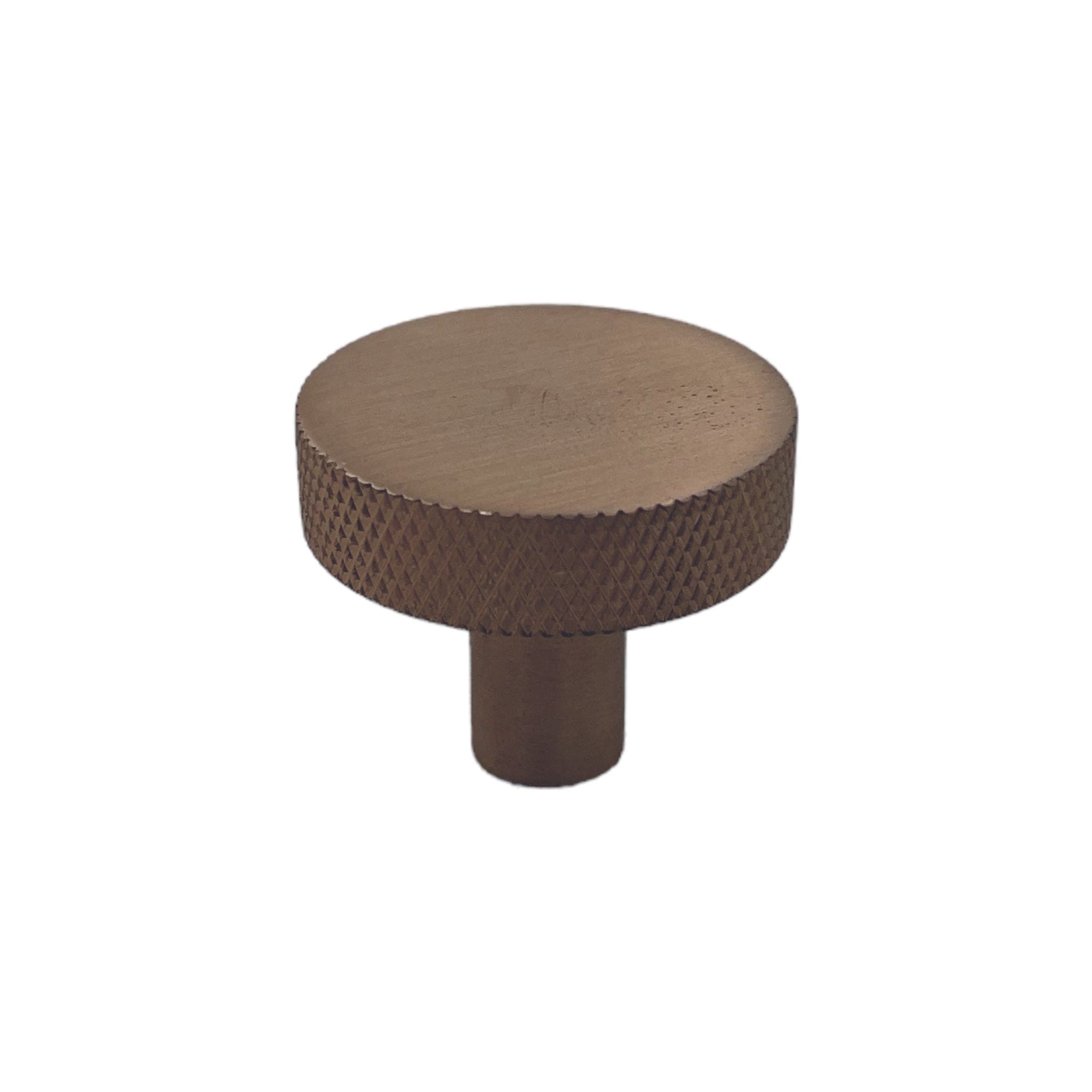 Østerbro | Knop i Bruneret Messing Ø 30 mm x D 25 mm Copenhagen Home Design FINICC