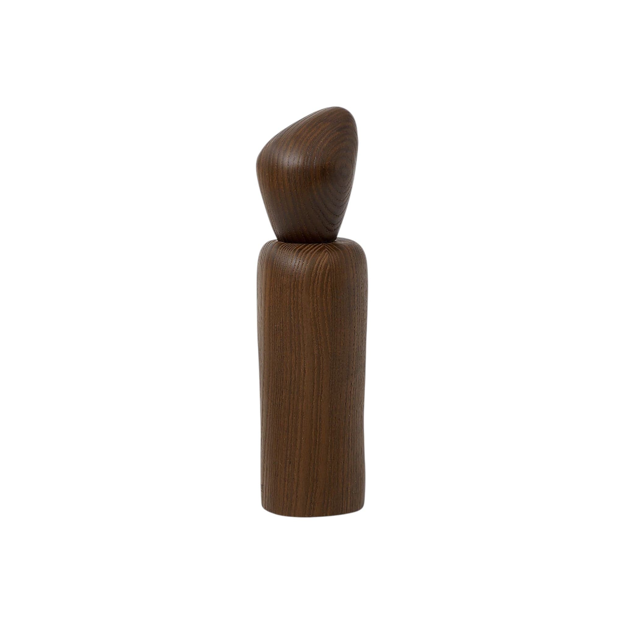 Pebble | Salt- eller Peberkværn i Mørk Ask Ø 5,8 mm x H 18,8 mm ferm LIVING FL-1104266195 FINICC
