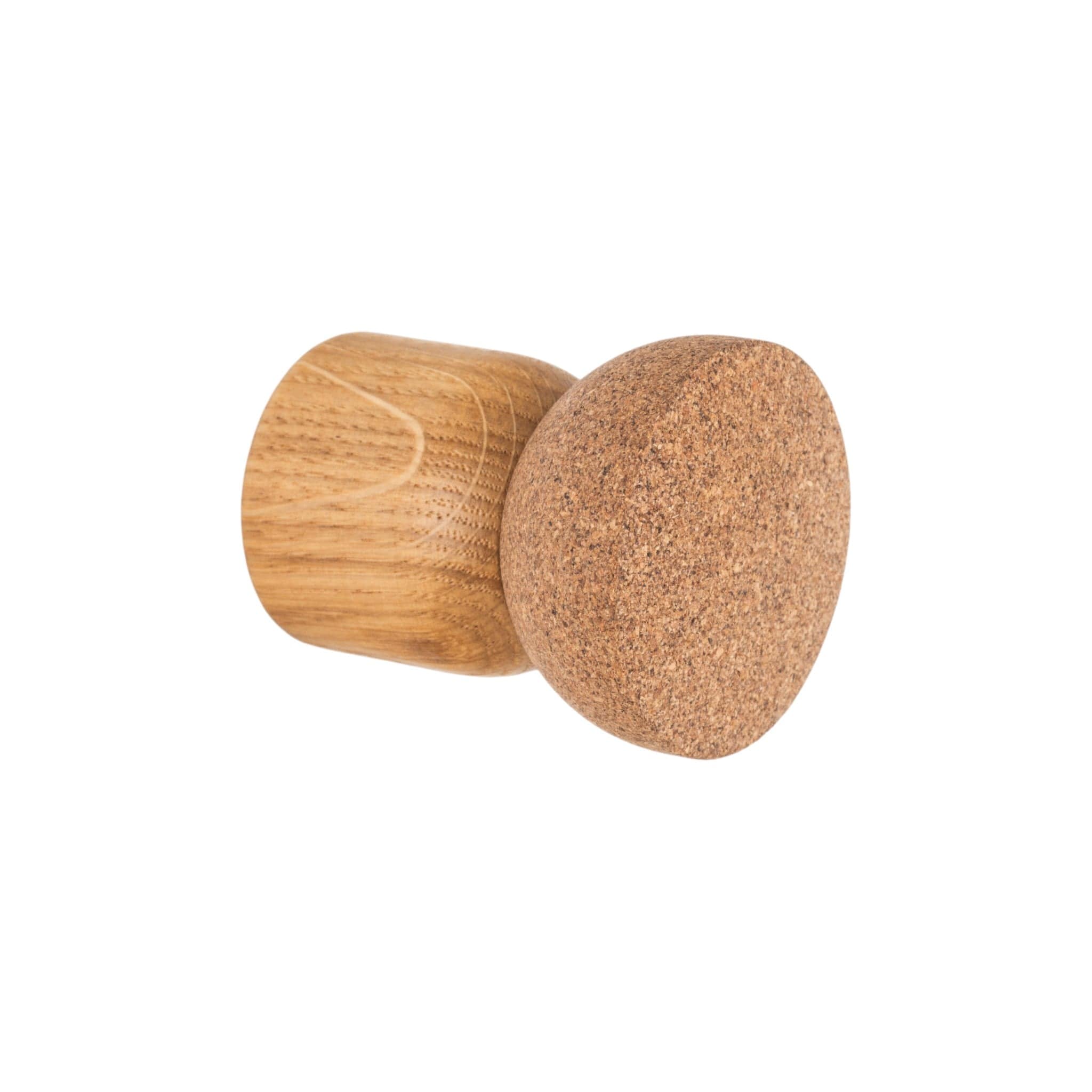 Piece | Knage i Lakeret Eg/Kork Ø 38 mm x D 64 mm Viefe VF-7042038N1600 FINICC