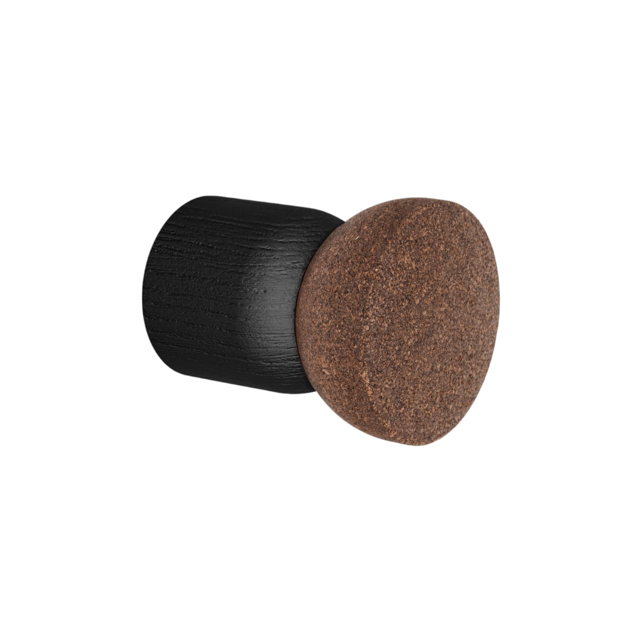 Piece | Knage i Sortbejdset Træ/Kork Ø 38 mm x D 64 mm Viefe VF-7042038NM240 FINICC