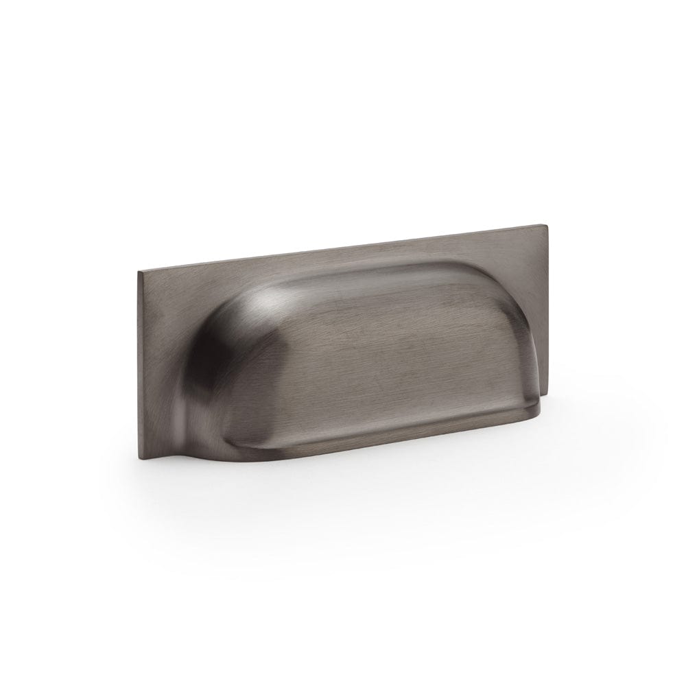 Quantock | Skålgreb i Dark Bronze L 108 mm (C/C 96 mm) Alexander & Wilks AW905DBZPVD FINICC