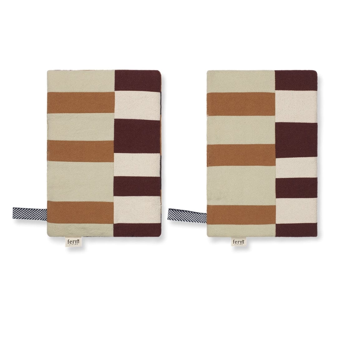 Section Pot Holder - Set of 2 - Patchwork ferm LIVING FL-1104268709 FINICC