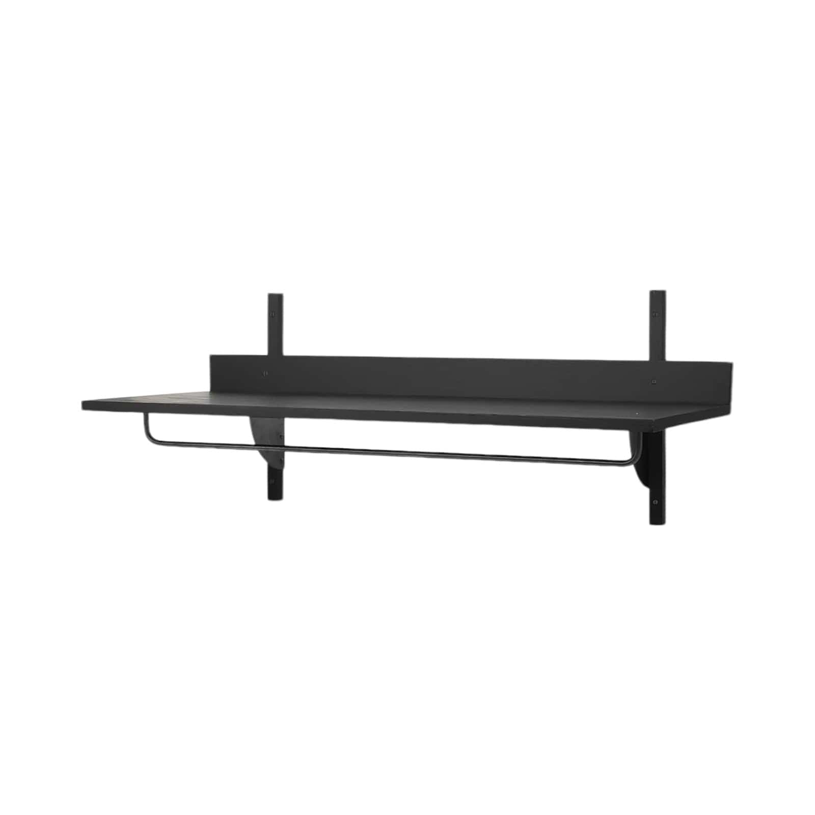 Sector Rack Shelf - Black Ash/Bl Brass ferm LIVING FL-1104265324 FINICC