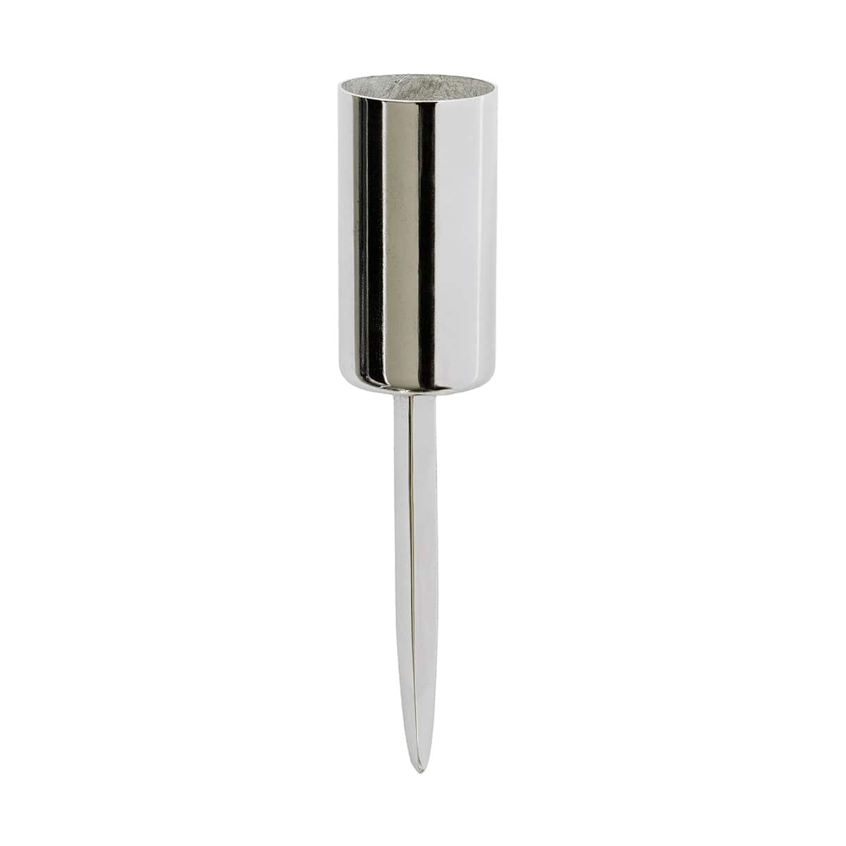 Spike | Lysholder - Sølv Ø 2,3 cm x H 11 cm MOUD Home MH-211021 FINICC