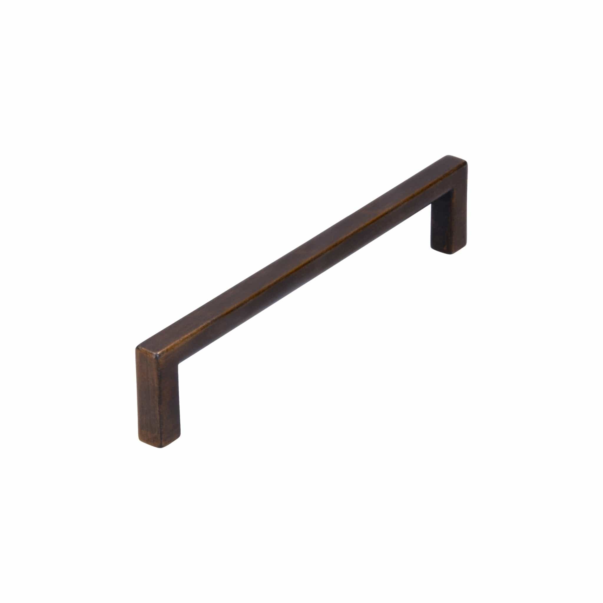 Square Slim | Greb i Antik Messing L 136 mm (C/C 128 mm) SIRO FINICC