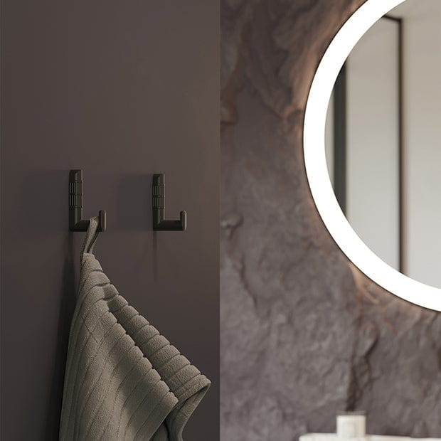 SR Bamboo | Knage i Mat Sort H 80 mm x D 45 mm SIRO SR-2628/PB12 FINICC