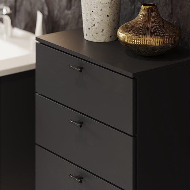 SR Bamboo | T-Bar i Mat Sort L 69 mm (C/C 16 mm) SIRO SR-2607-69PB12 FINICC