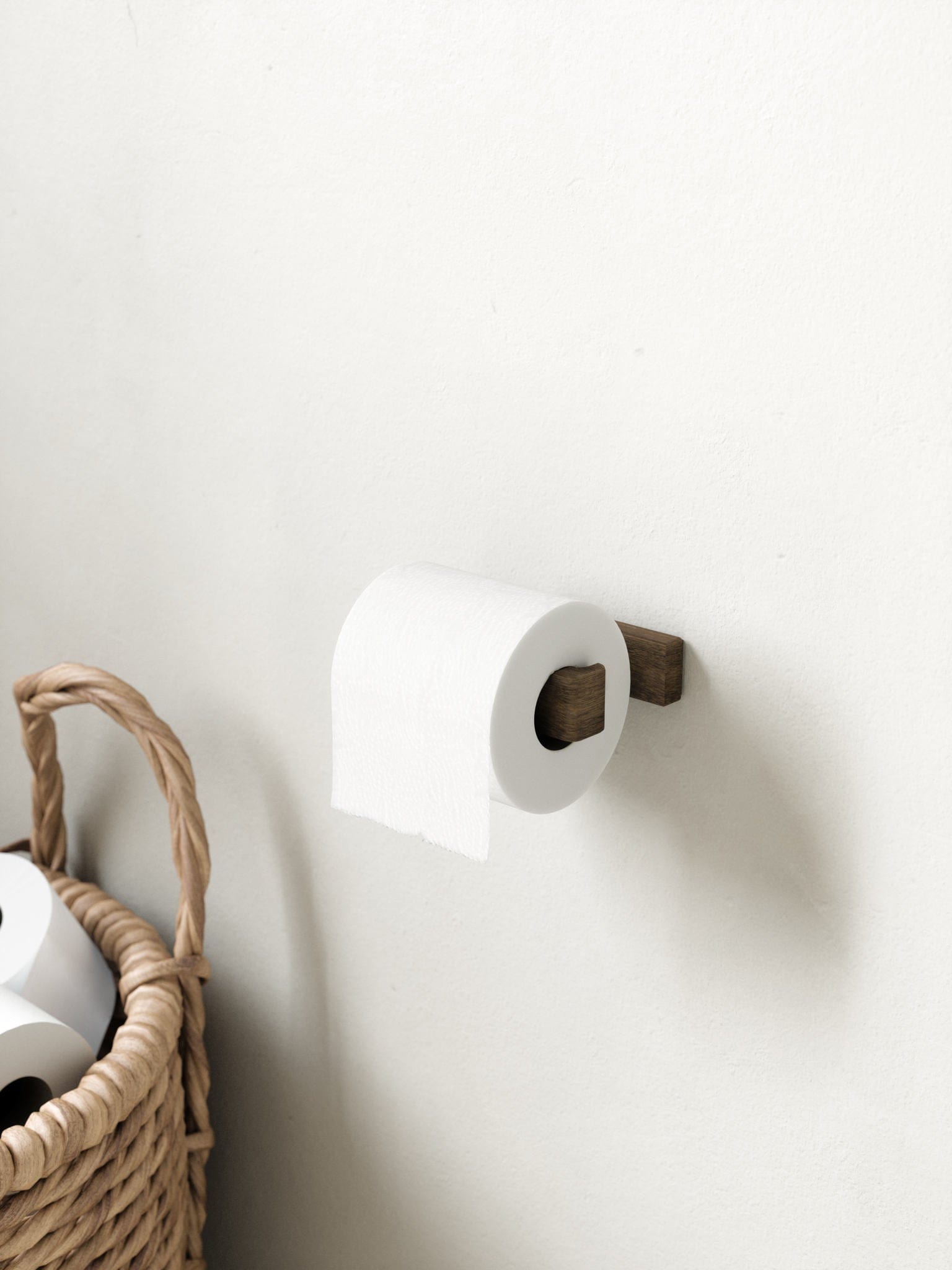 Toilet T | Toiletrulleholder i Mørk Ask Andersen Furniture AF-4-213025 FINICC