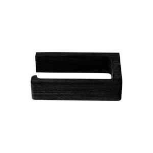 Toilet T | Toiletrulleholder i Sort Træ