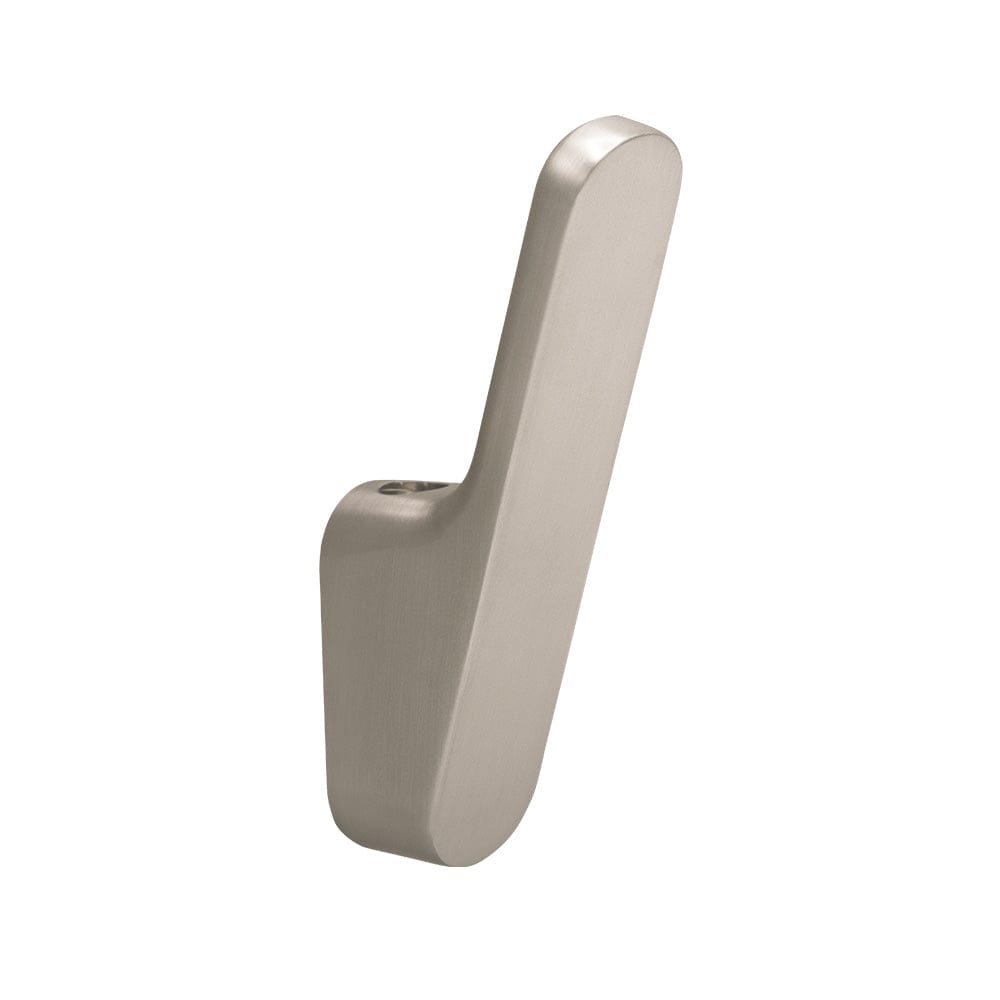 Vibe Plain | Knage i Børstet Rustfrit Stål Finish H 90 mm x D 37 mm Beslag Design 308421-21 FINICC