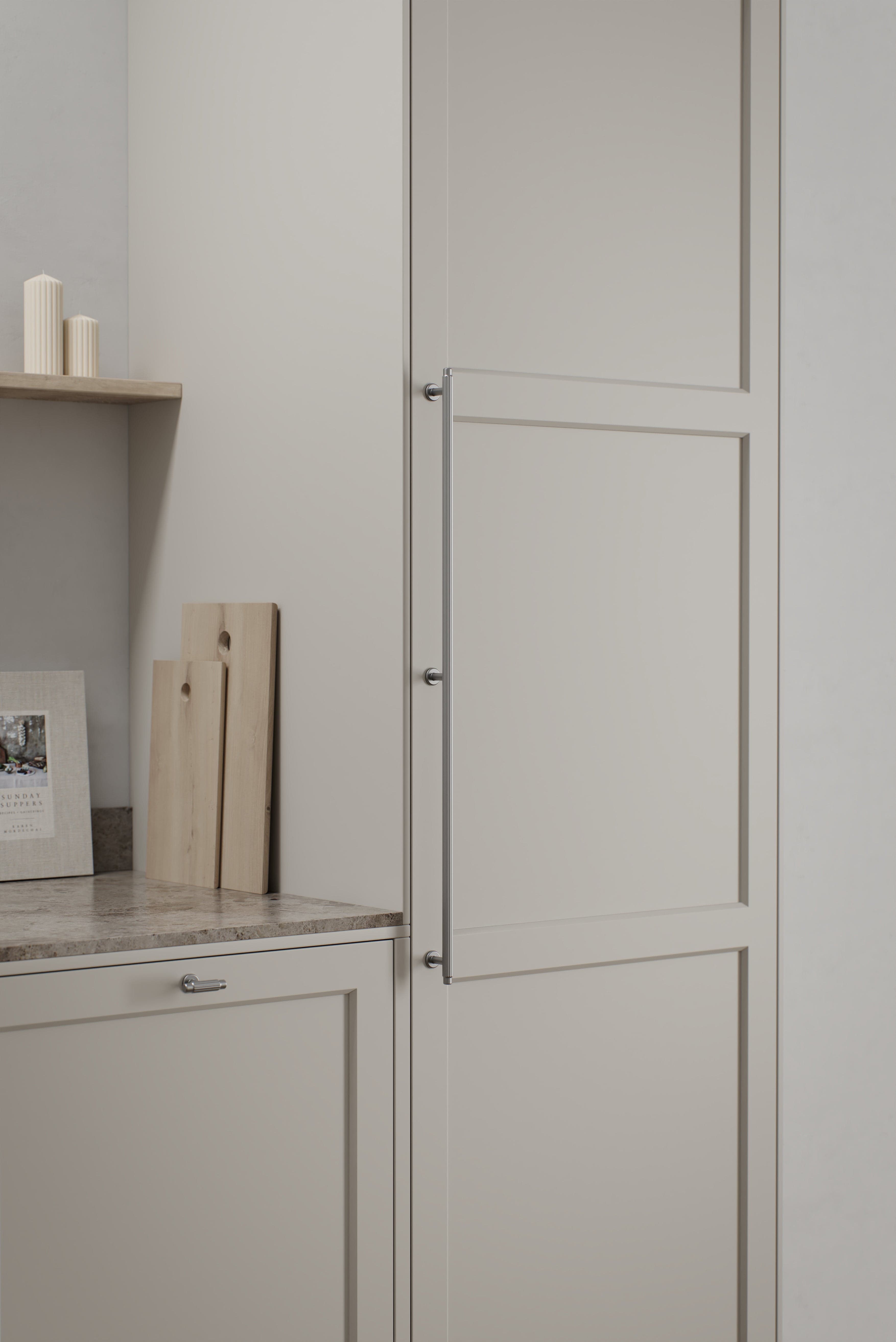 Villa | Greb i Rustfrit Stål Finish Furnipart FINICC