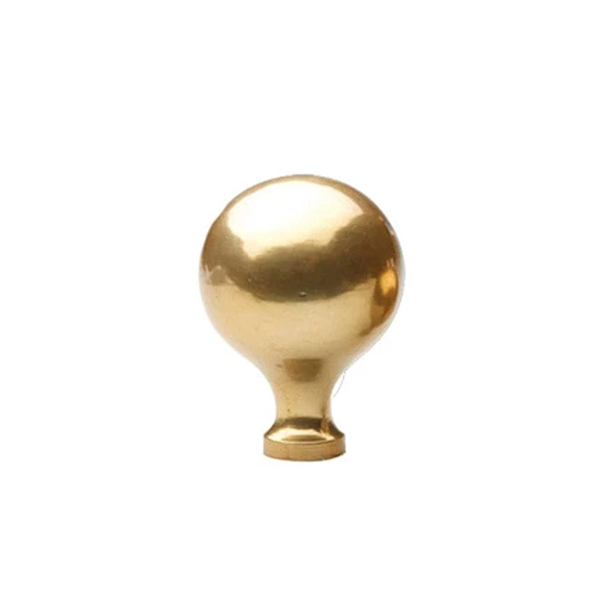 Ball | Knop/Knage i Blank Messing Ø 20 mm x D 18 mm H. Skjalm P. FINICC