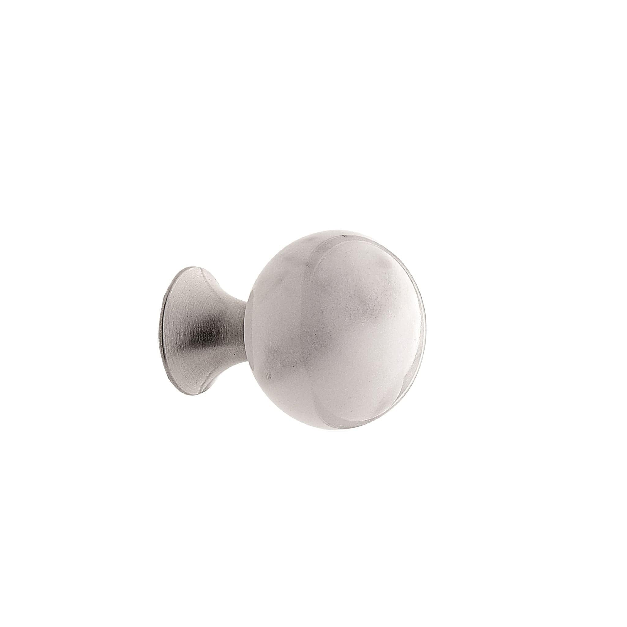 Bead Straight | Knop i Hvid Marmor Ø 28 mm Furnipart FINICC