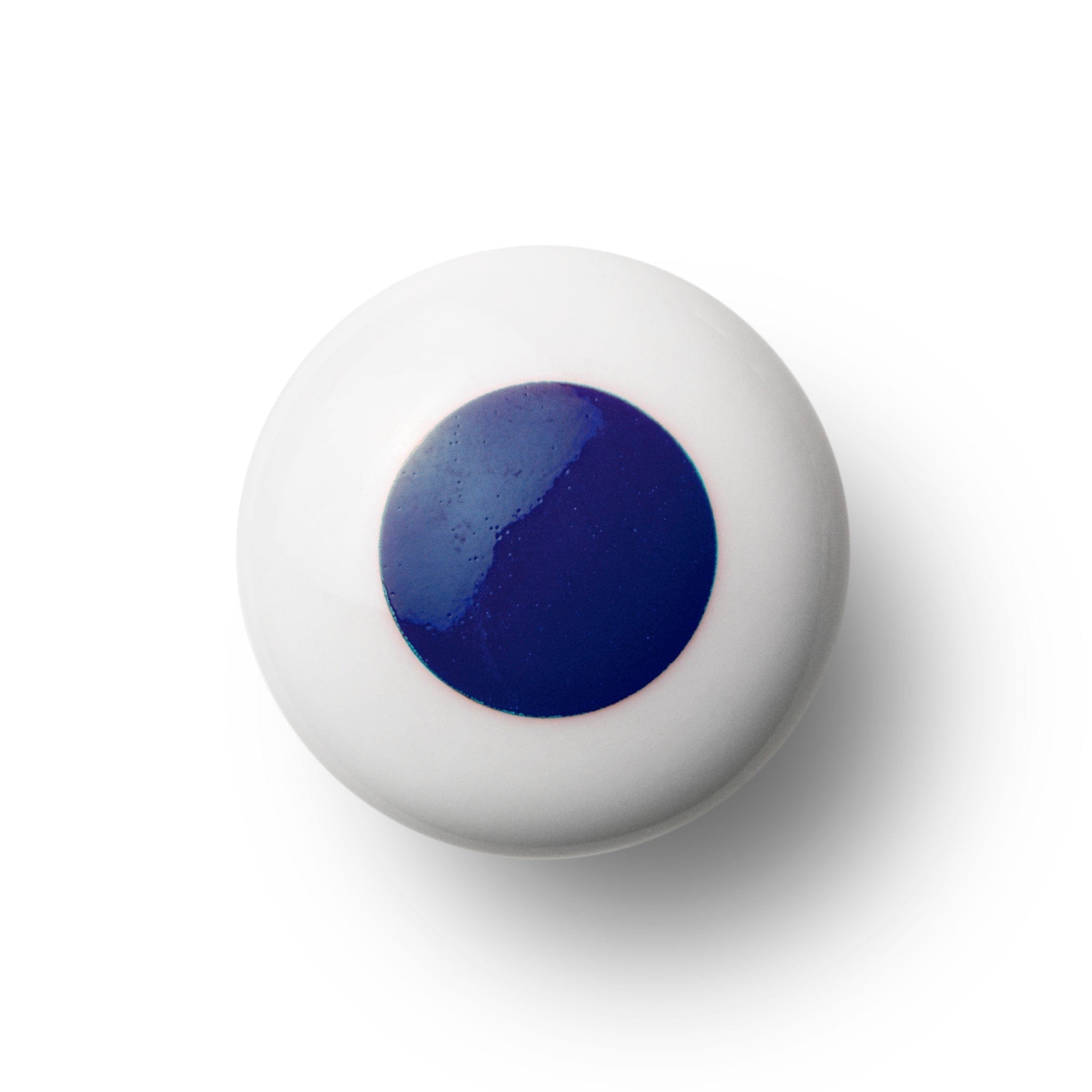Dot Blue | Møbelknop eller Knage i Porcelæn / Blå Anne Black FINICC