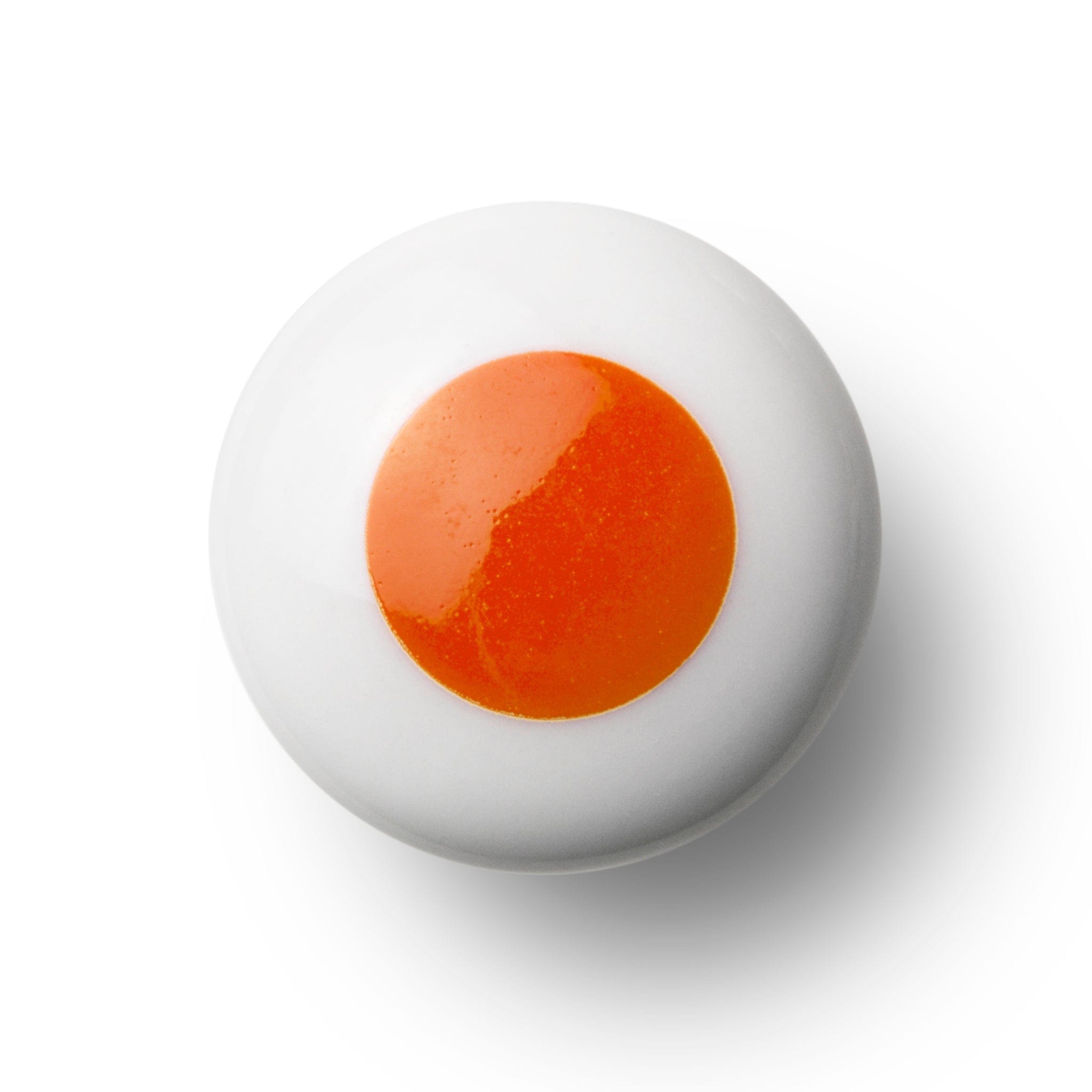 Dot Orange | Møbelknop eller Knage i Porcelæn / Orange Anne Black FINICC