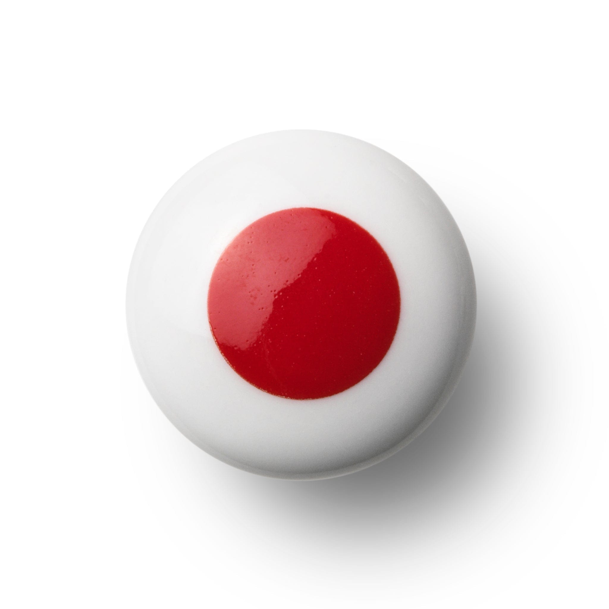 Dot Red | Møbelknop eller Knage i Porcelæn / Rød Anne Black FINICC