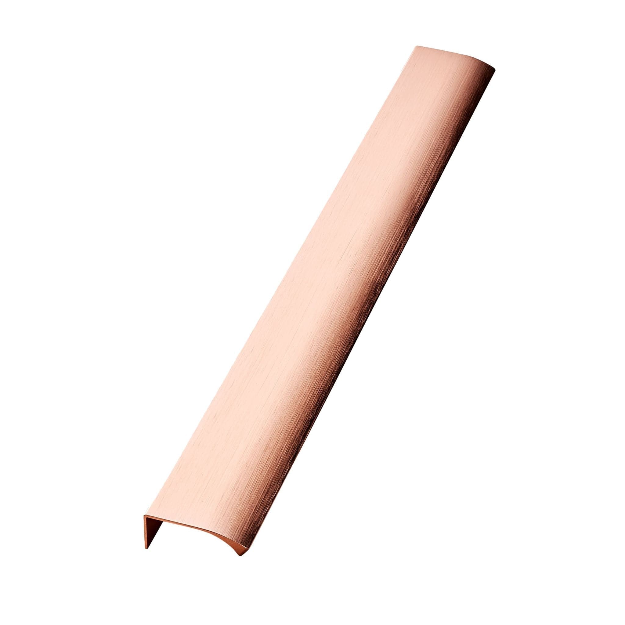 Edge Straight | Greb i Børstet Kobber L 350 mm (C/C: 2x160 mm) Furnipart FINICC
