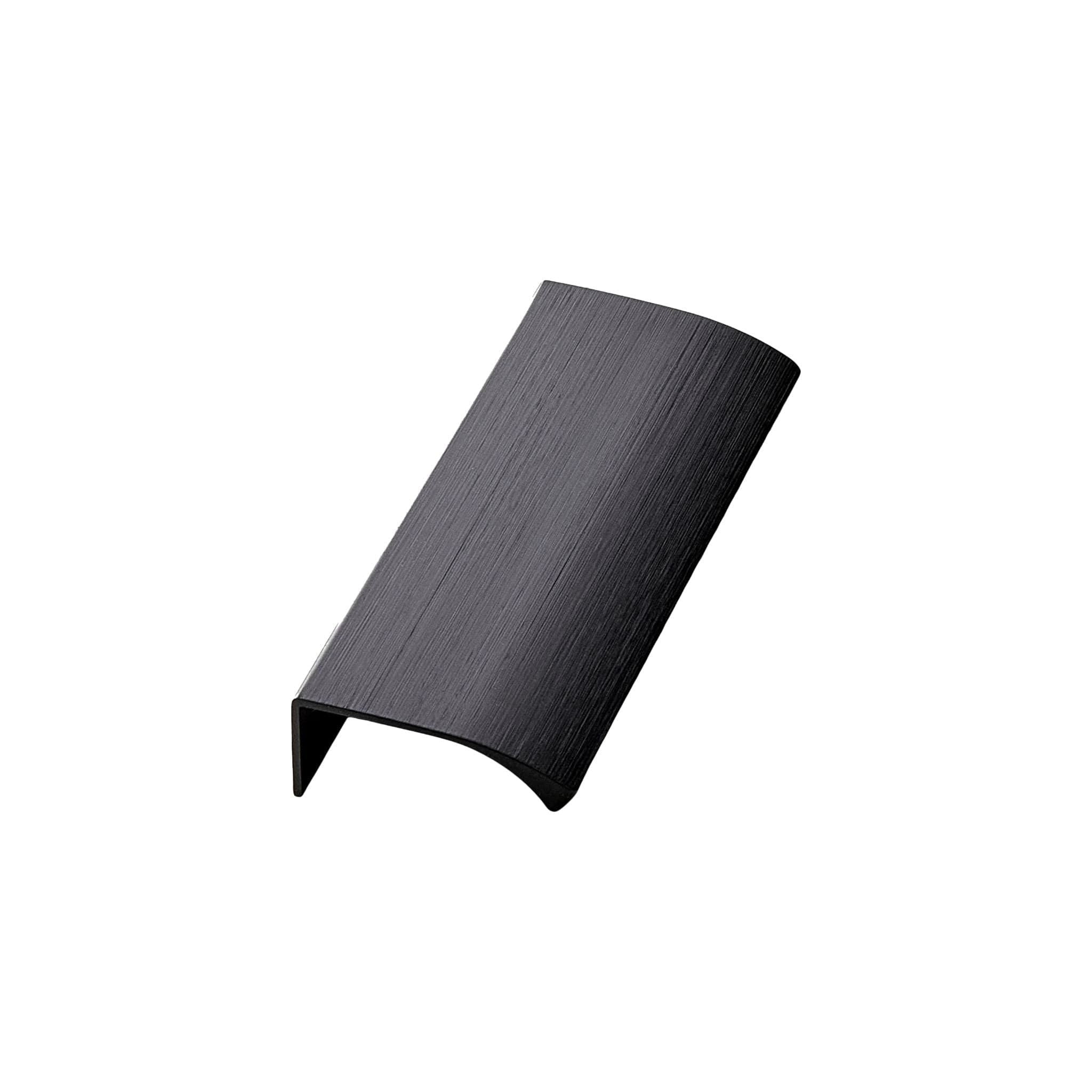 Edge Straight | Greb i Børstet Mat Sort L 100 mm (C/C: 60 mm) Furnipart FINICC