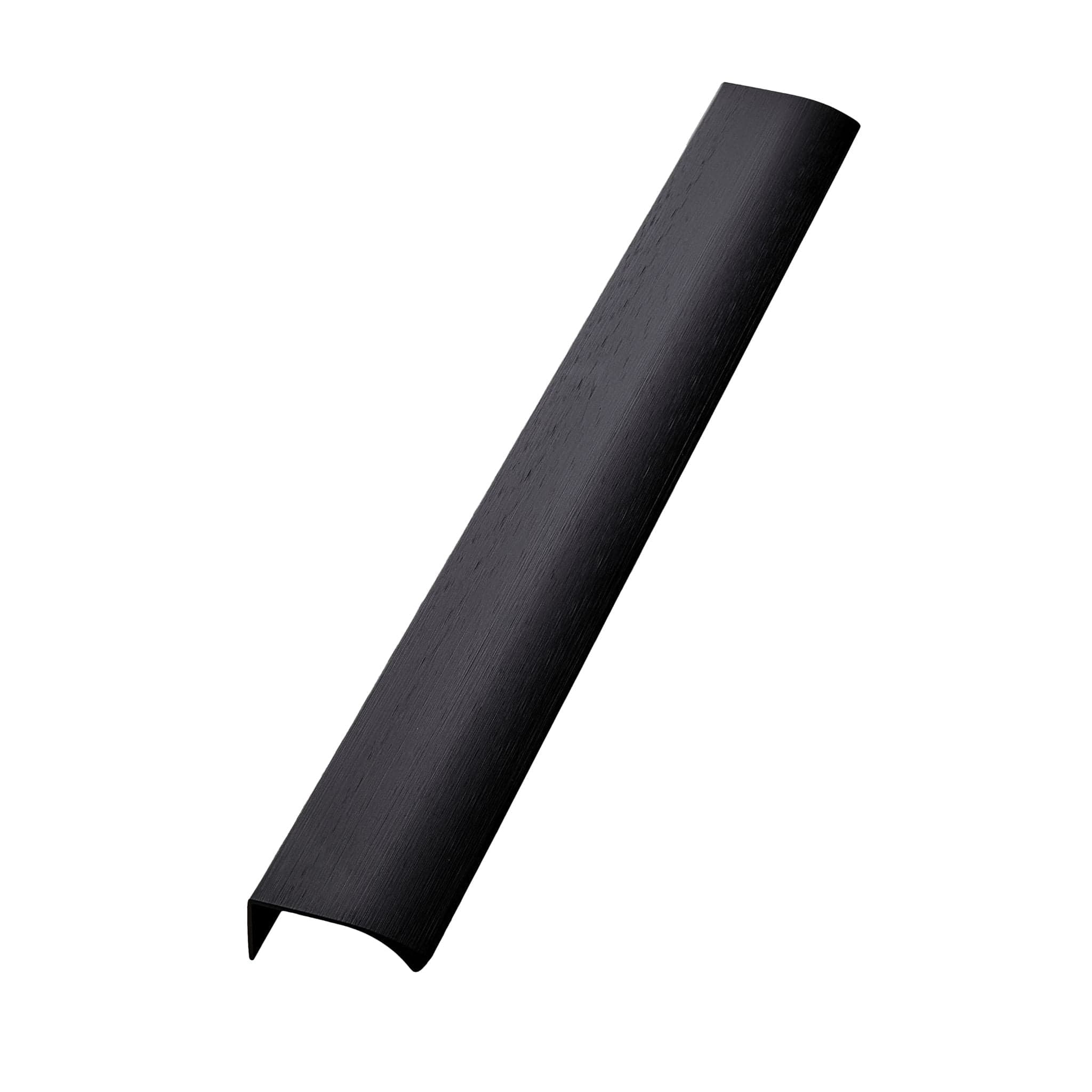 Edge Straight | Greb i Børstet Mat Sort L 350 mm (C/C: 2x160 mm) Furnipart FP-419720350-76.1 FINICC