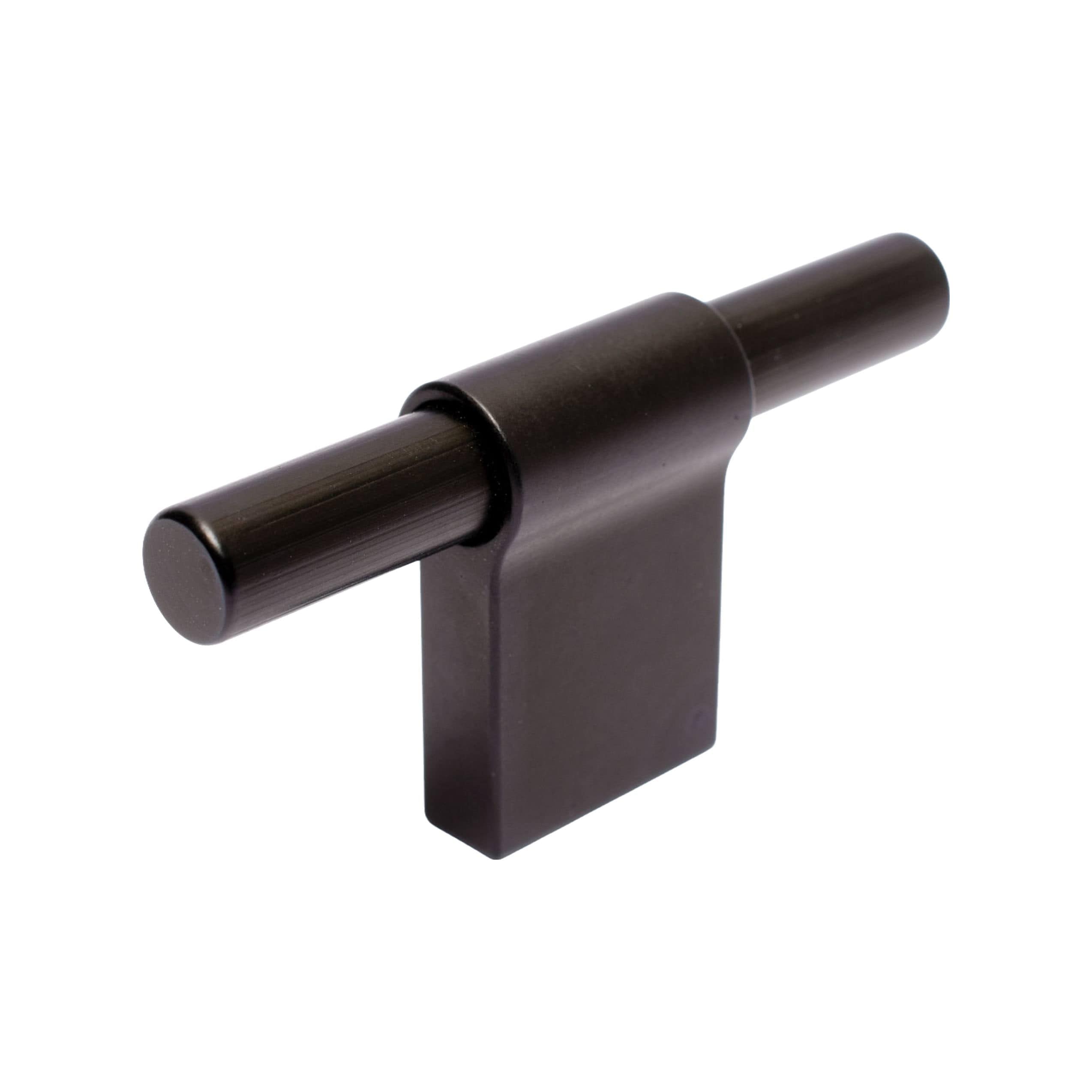 Line Slim T-Bar | Greb/Knop i Sort L 60 mm (C/C 12 mm) BB Sweden BB-KN28AS FINICC