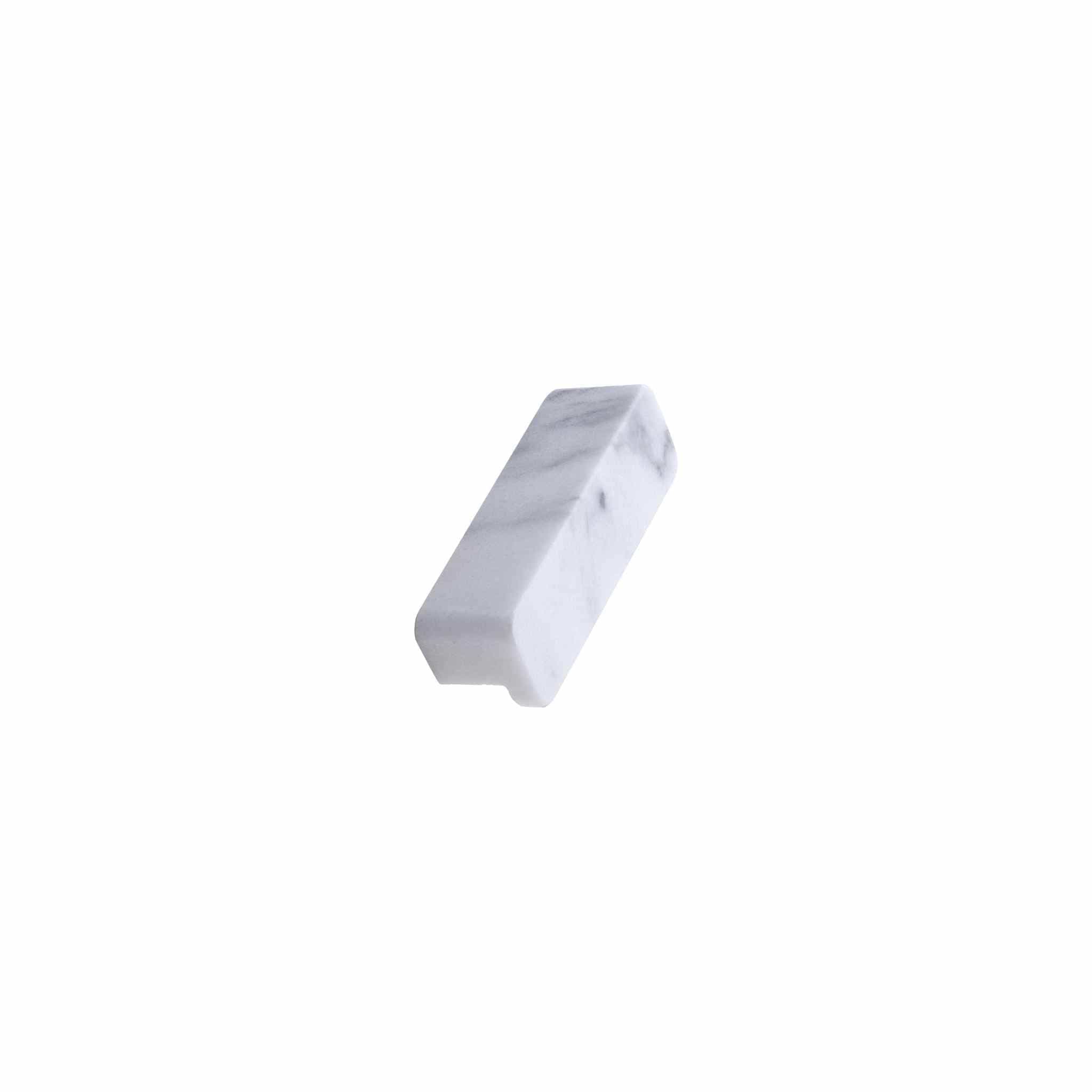 Monte | Greb i Hvid Marmor L 100 mm (C/C: 64 mm) Furnipart FINICC