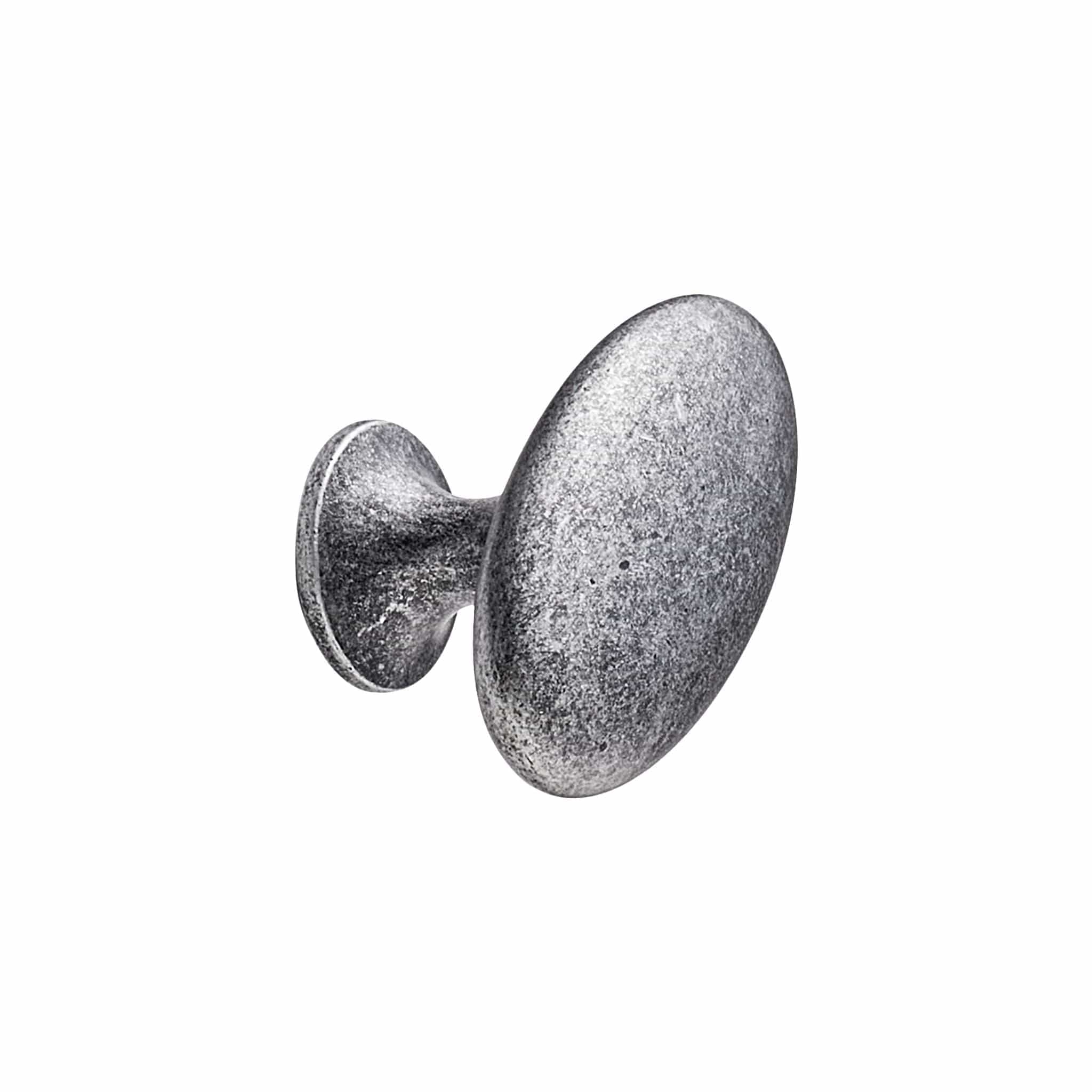 Oval Simple | Knop i Antik Grå Ø 26 mm Furnipart FP-525060060/22-P.2 FINICC